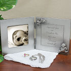 New Baby "Beautiful Butterfly" Personalized Silver Photo Frame